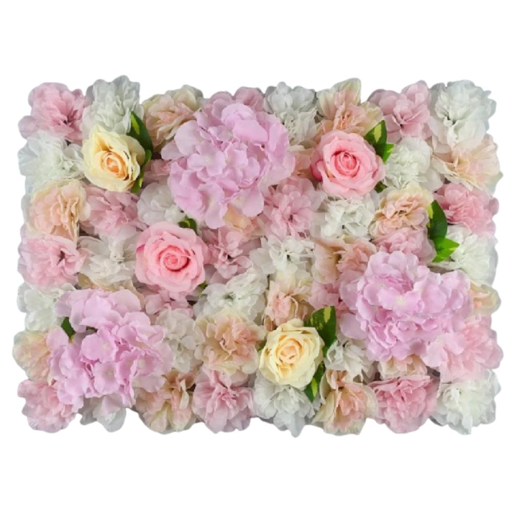 60x40 см Искусственные Цветочные Панели для Стен Ручная Работа Шелковые Розы Стена Цветов Уличные