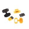 5Pcs Black Yellow Xt60Be-M Male Bullet Connector Wire Cable Plug Waterproof Cover For Rc Fpv Charger Battery Motor Esc
