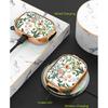 Compatible AirPods Pro 2nd/1st Generation Case Lock Flower Women Girl 2023/2022, Double Secure Lock Clip Hard Shockproof Protective iPods Pro 2 Cover