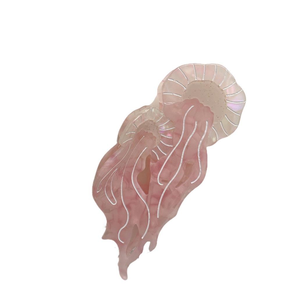 Animal Jellyfish Hair Claw Ocean Series Large Shark Clip Creative Hair Grab Clip  Female