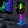 1 Set Headphone Multiple Lighting Stand Stable Modes Base Glare Free Multipurpose Simple Installation RGB