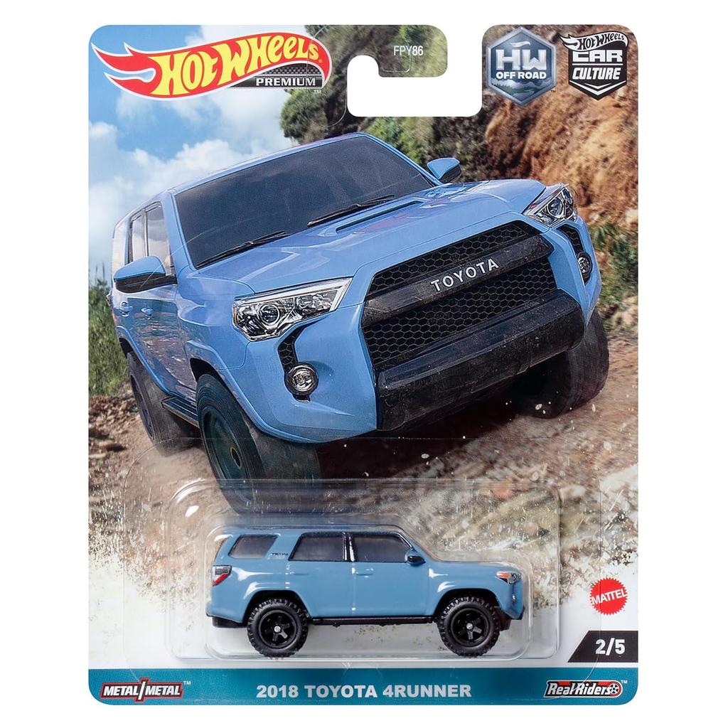 Hot Wheels Car Culture 2018 Toyota 4Runner и HKC73 Off-Road - [3 вверх]