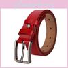 Genuine Leather Belt With Classic Pin Buckle For Casual And Formal Wear