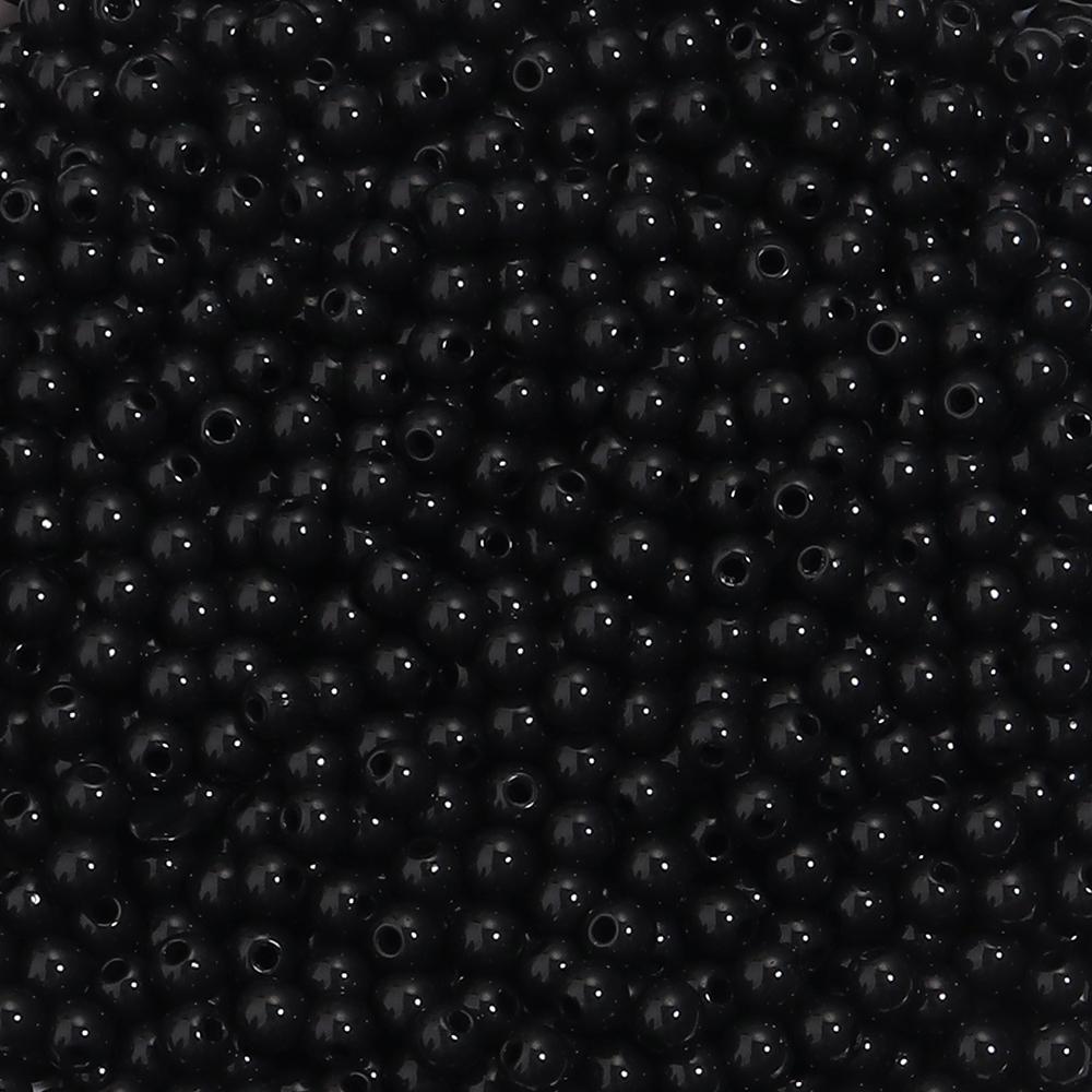 1000pcs/lot 5mm Solid Color Acrylic Round Beads Loose Spacer Mini Seed Bead For Jewelry Making DIY Bracelet Necklace Accessories