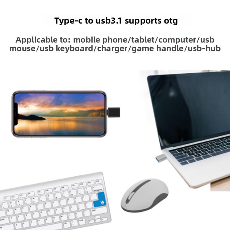 PH72C Type-c to Usb Adapter Mobile Phone Headset to Computer General Type-c Data Line Converter