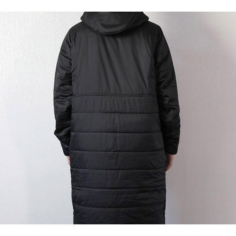 Puma Длинное хлопковое пальто с капюшоном, зимнее мужское пальто, черное 753239-04