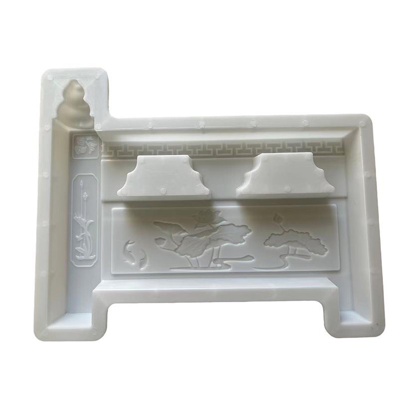 Форма для плитки «Лунная ночь на пруду лотосов» - Пластиковая форма с античным китайским дизайном