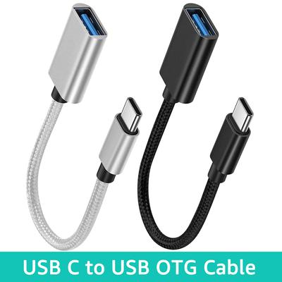 Кабель-адаптер OTG Type C USB-адаптер типа C для Xiaomi Samsung S20 Huawei OTG Кабель-переходник для передачи данных для MacBook Pro