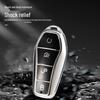 Чехол для ключа BYD для 22 Qin Plus DMi, EV/e2/d1, Dolphin, e3, Yuan Pro - Полностью закрывающий корпус