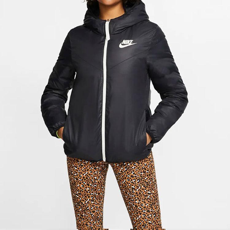 Nike Sportswear Windrunner Down Fill Reversible Jacket Women Black 939439-011