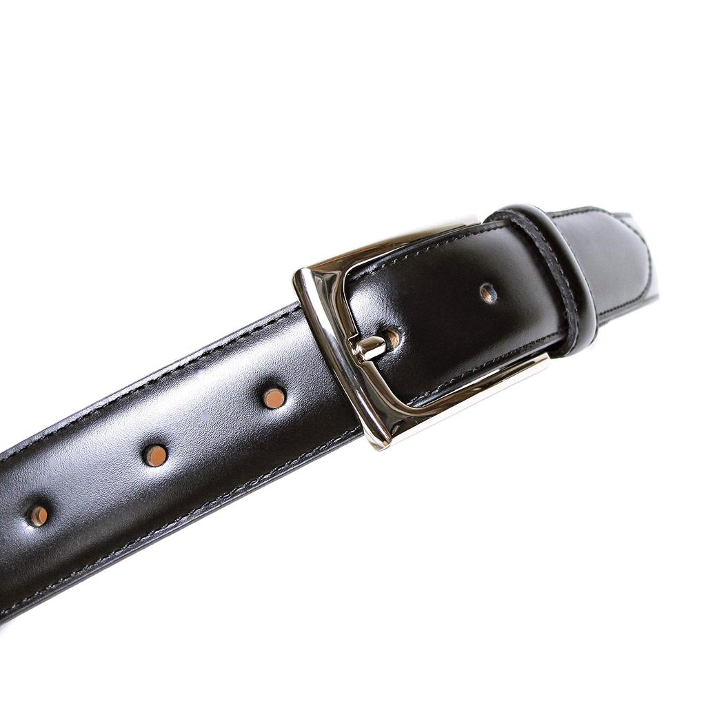 Деловой формальный гладкий 30 мм бесплатно надежное качество создано более чем 50-летней историей и сделано в Японии [KIETH] мужской и ремень, кожа, коровья кожа, черный,