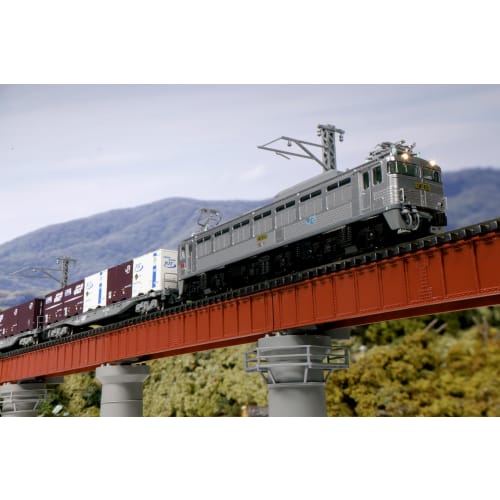 KATO N Gauge EF81 300 JR Freight Renewal Car (Silver) 3067-3 Electric Locomotive Model