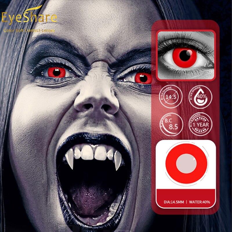 1 Pair Halloween Contact Lenses for Eyes Cosplay Lenses Anime Lenses Anime Accessories Yearly