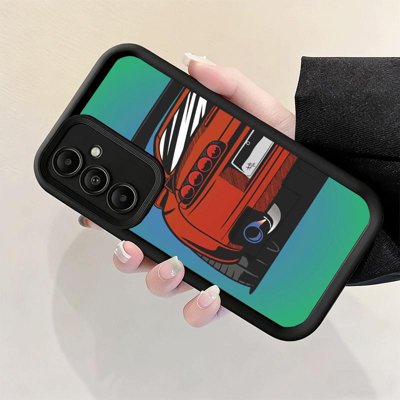 Чехол для телефона для Samsung Galaxy A17 A16 A15 A14 A13 JDM Спортивные автомобили Минималистичный дизайн A56 A36 A26 A55 A35 A25 A54 A34 A24 A53 A33