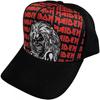 Iron Maiden Unisex Adult Eddie Repeat Logo Baseball Cap