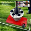 Lawn Mower Blade Balancer Replace Lawn Mower Magnetic Wall Mounted Blade Balancer for Garden Tools Lawnmowers