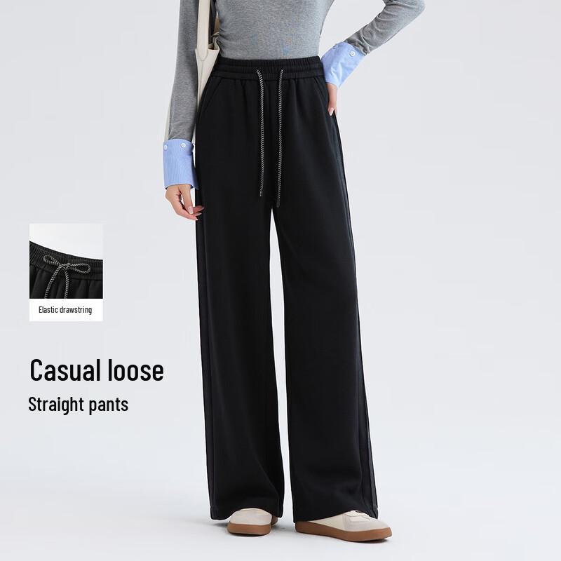 FivePlus Women's Loose Straight-Leg Casual Long Pants