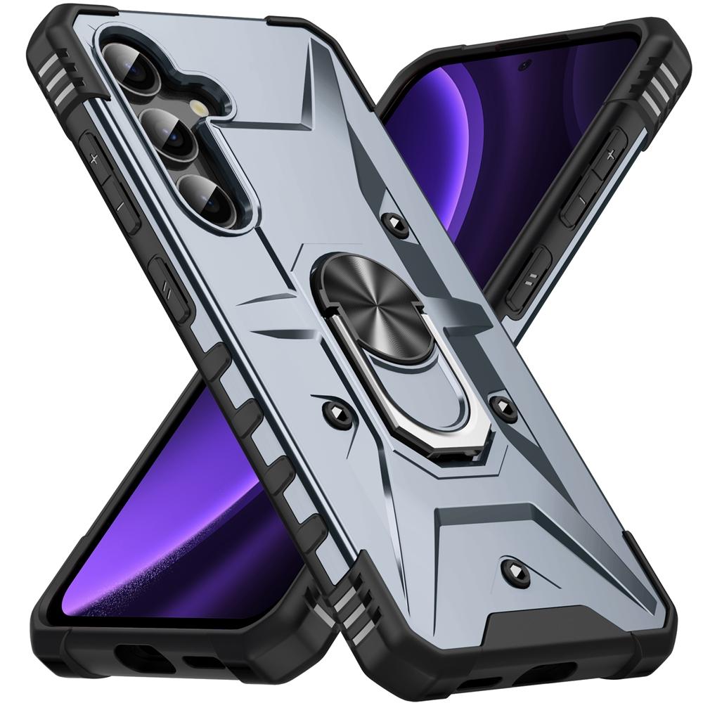 Для Samsung Galaxy A17 5G Чехол Защита Камеры Бронированный Чехол для Телефона для Galaxy A17 A 17 GalaxyA17 Кольцо-Подставка Ударопрочный Funda