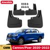 MudFlaps For Great Wall Cannon GWM Poer Ute -2022 Mud Splash Guard Mudguards Front Rear Fender Auto Styline Car