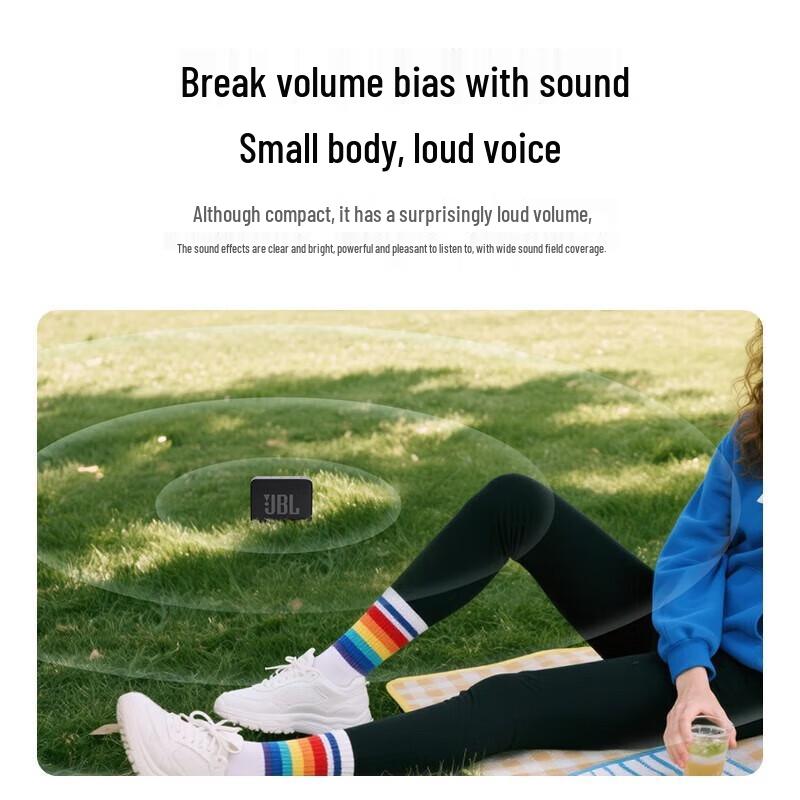 JBL GO ESSENTIAL 2 Портативная Bluetooth-колонка Штепсель CN (адаптер в комплекте)