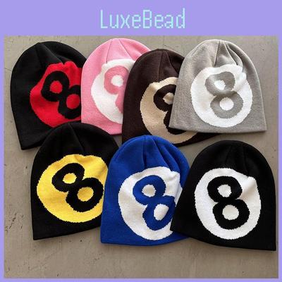 Панк Уличная Акриловая Вязаная Шапка с Теплом для Повседневной Зимней Носки