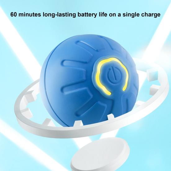 Интерактивная игрушка для собак Мяч для маленьких и средних собак, активируется движением, автоматическая, интеллектуальная