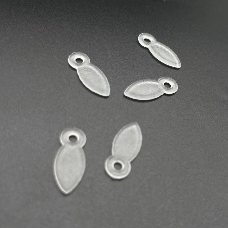 Large White Semi-Transparent Melon Seed Frame Clamps, Backboard Holders - 5000 pcs