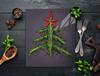 GLASS CUTTING BOARD 45x52 Christmas