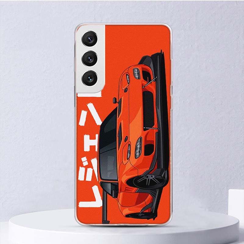 Мягкий чехол JDM Tokyo Drift Sports Car для Samsung Galaxy S22 S21 Ultra S20 FE S10 Plus, чехол для телефона S9 S8 + S10E S7 Edge S6 Funda