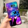 Чехол для Samsung Galaxy S7 edge Чехол-обложка Милые буквы Мягкий силикон Чехол для телефона Для Samsung s 7 S7 edge S7edge G930 G935 чехлы
