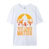 Yeti Lives Matter Bigfoot Sasquatch T Shirts Unisex Streetwear T Shirts Oversized Tee Tops Kawaii Clothes