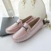 Модная дизайнерская женская обувь, мягкие мокасины, лоферы, женские туфли из 100% натуральной кожи на плоской подошве, повседневная женская обувь на плоской подошве, женская обувь для вождения