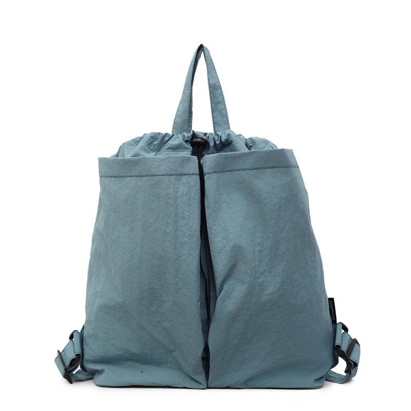 Новые повседневные сумки-мессенджеры для мужчин и женщин, уличные наплечные сумки для поездок на работу, рюкзаки-мешки большой вместимости со шнурком.