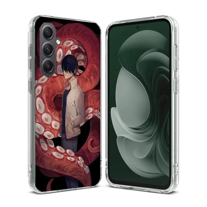 Chainsaw Man Yoshida Phone Case for Samsung A16 A26 A36 A56 A17 A37 A57 A07 A06 A02S A03 A04S A05S Galaxy Note 20 10 A50S A71 A5