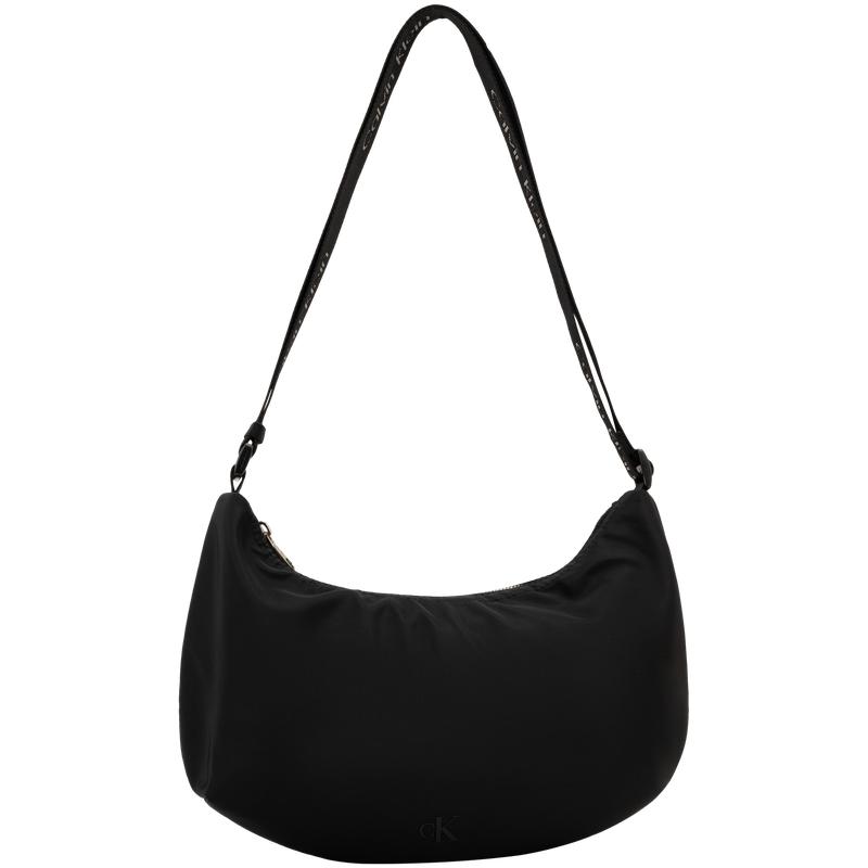 New CALVIN KLEIN Fabric Shoulder Bag Women's Space Black 4K3048G-UB1