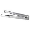 Ribbon J Stainless Steel Mini Ice Tongs, Silver, 1 Piece, Korean Popular Tableware