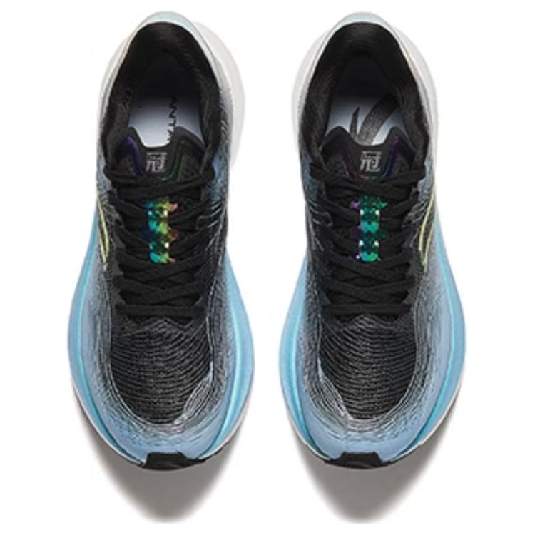 Anta Champion 3 Pro Нескользящие прочные повседневные кроссовки с низким верхом для женщин, черные, серые, синие 122425563-1