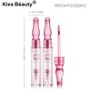 KissBeauty блеск для губ, меняющий цвет, увлажняющий, легко наносится и увлажняет, не прилипает к чашке, меняющий цвет блеск для губ