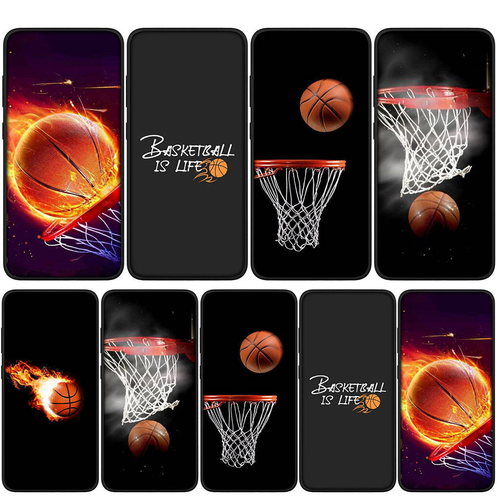 Чехол для iPhone 17 16 15 Xiaomi Poco Redmi Note 14 13 12 11 Pro Max 9 16e Samsung Galaxy S25 S24 S23 A05 A56OPPO Huawei Баскетбольный Спортивный Чехол для Телефона