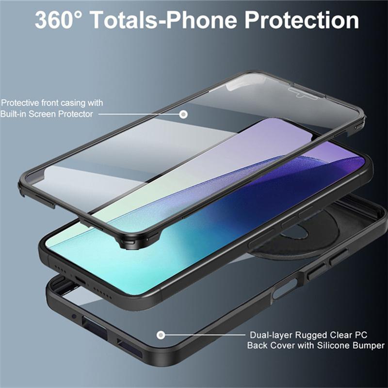 360 Защитные чехлы для всего тела для Xiaomi Redmi 14C 13C 5G 4G 10C 10A 10 Защитный чехол для экрана Redmi 14C 12C 12 9C 9A 9 Чехол