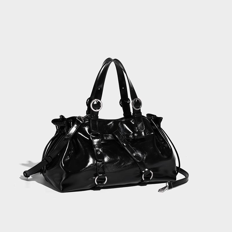 American Retro New Single Shoulder Crossbody Bag Casual Large Capacity Bag 2025 New Luggage Bag Handheld Tote Women's Bag