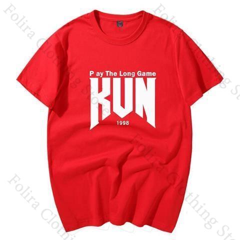Футболки с принтом Kun для фанатов Хлопковые футболки для женщин Унисекс Летние топы Футболки с коротким рукавом Повседневный топ Женские пуловеры