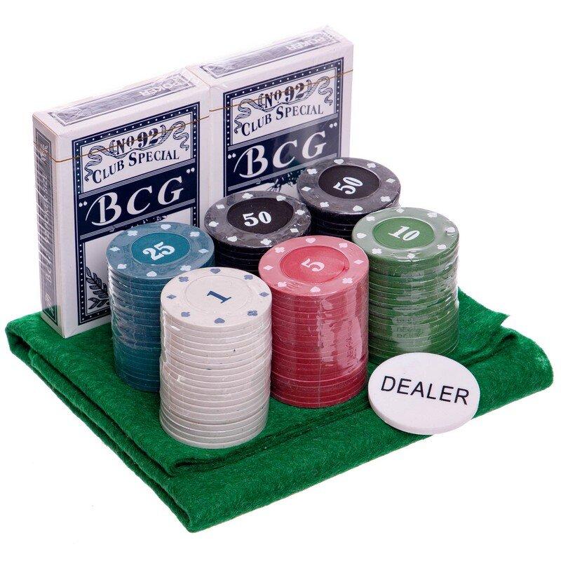 Board Game Poker, Poker Set IG-6612 120 Chips