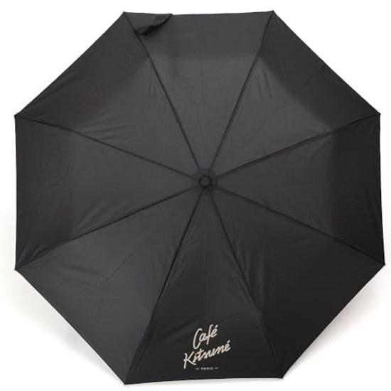 Maison Kitsune Зонт Складной Автоматический Cafe P199 Черный