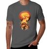 Ukiyo E Breath Of Thunder Tshirt Simple Line Art Print Tee