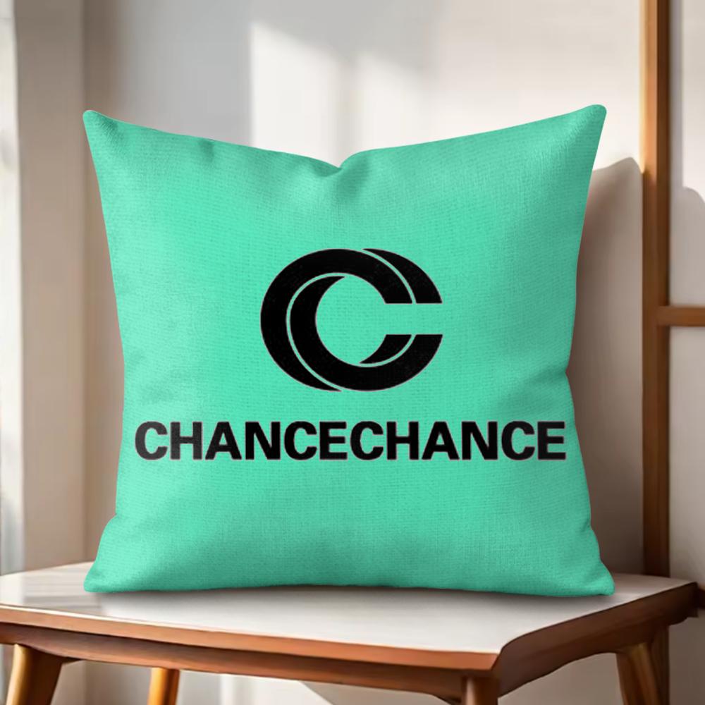 Brand Design CChancechance Cushion Cover Natural Linen Organic Fabric DoubleSided Printing Couch Pillow Covers Home Decor