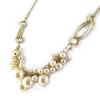 [L2677] - Gold Ecru 'Sissi' Necklace