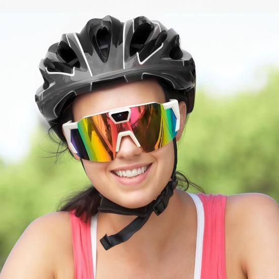 4K POV Glasses Smart Baseball Sunglasses with Camera Photos Audios Videos Recording Lightweight Men Women Camera Wearable Eyewear