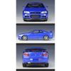 Welly 1/24 Nissan Skyline GTR R34 Сплав Модель Спортивного Автомобиля Литые Металлические Гоночные Автомобили Транспортные Средства Модель Симуляция Детские Игрушки Подарок