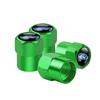 Car Accessories 4pcs Badge Wheel Tire Valve Stem Caps Auto Airtight Covers For Ford Ranger Focus Kuga Mustang Mondeo Fusion Esco CVY1